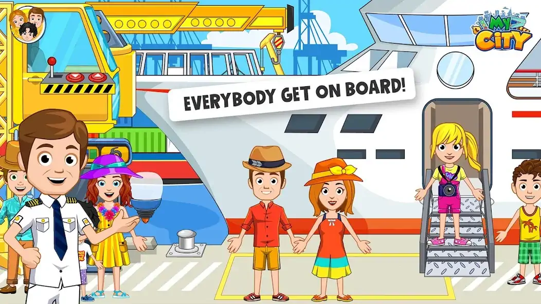 Download My City - Boat adventures [MOD, Unlimited money] + Hack [MOD, Menu] for Android