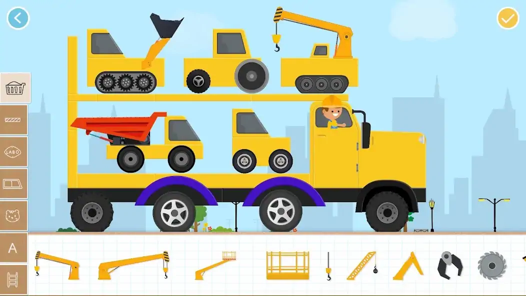 Download Labo Brick Car 2 Game for Kids [MOD, Unlimited money/gems] + Hack [MOD, Menu] for Android