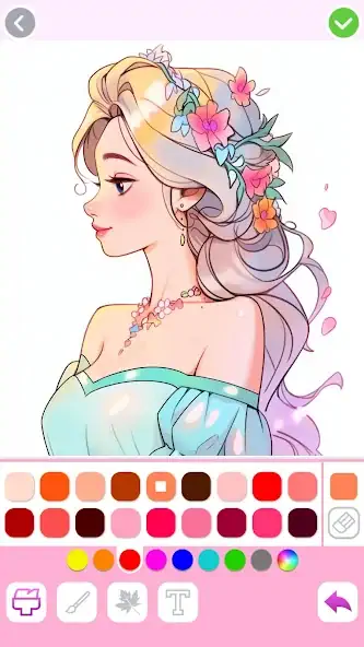 Download Princess Coloring:Drawing Game [MOD, Unlimited money] + Hack [MOD, Menu] for Android