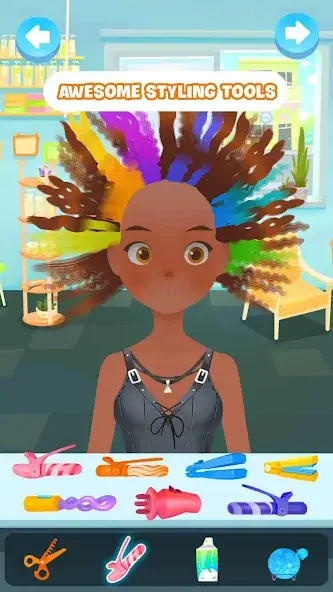 Download Hair salon games : Hairdresser [MOD, Unlimited money/gems] + Hack [MOD, Menu] for Android