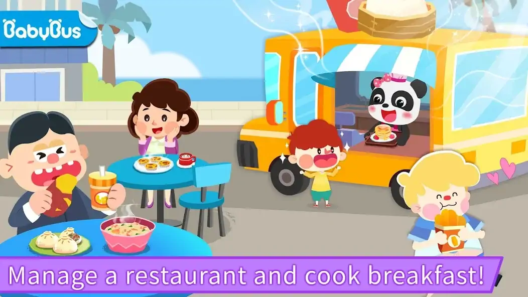 Download Baby Panda's Breakfast Cooking [MOD, Unlimited coins] + Hack [MOD, Menu] for Android