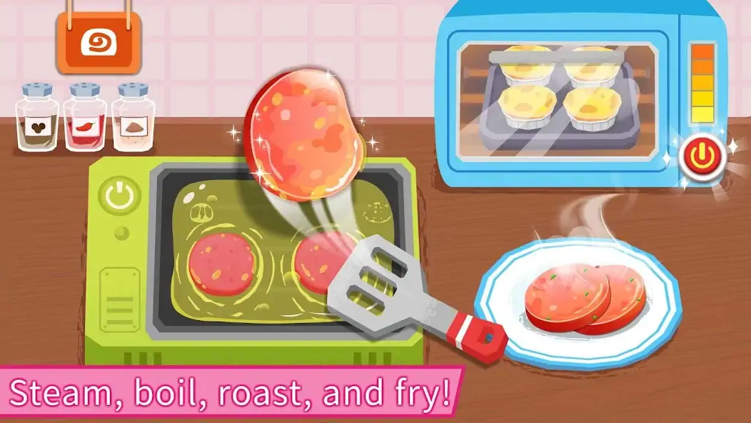 Download Baby Panda's Breakfast Cooking [MOD, Unlimited coins] + Hack [MOD, Menu] for Android