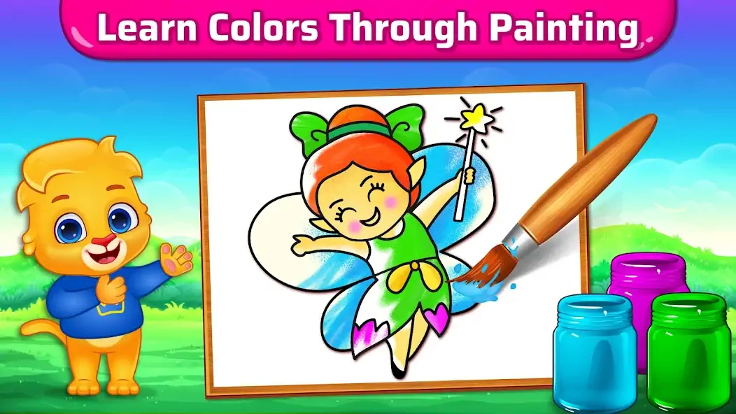 Download Color Kids: Coloring Games [MOD, Unlimited coins] + Hack [MOD, Menu] for Android