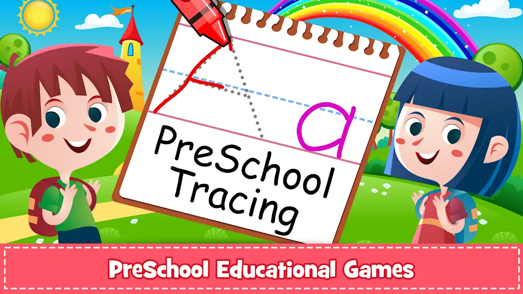 Download ABC Tracing Preschool Games 2+ [MOD, Unlimited money/gems] + Hack [MOD, Menu] for Android