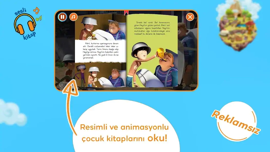 Download TRT Çocuk Kitaplık: Dinle, Oku [MOD, Unlimited money/coins] + Hack [MOD, Menu] for Android