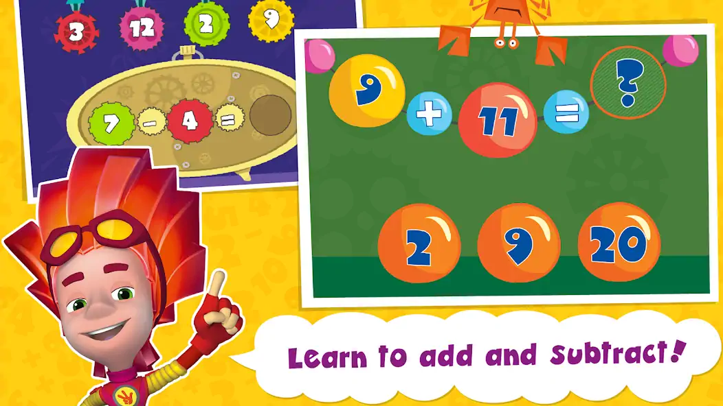 Download The Fixies Math Learning Games [MOD, Unlimited money/gems] + Hack [MOD, Menu] for Android