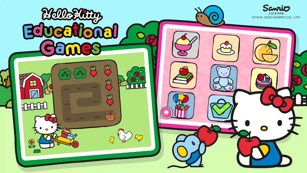 Download Hello Kitty. Educational Games [MOD, Unlimited money/gems] + Hack [MOD, Menu] for Android