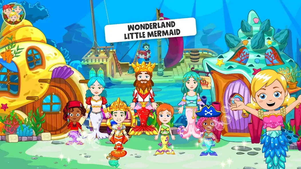 Download Wonderland: My Little Mermaid [MOD, Unlimited money] + Hack [MOD, Menu] for Android