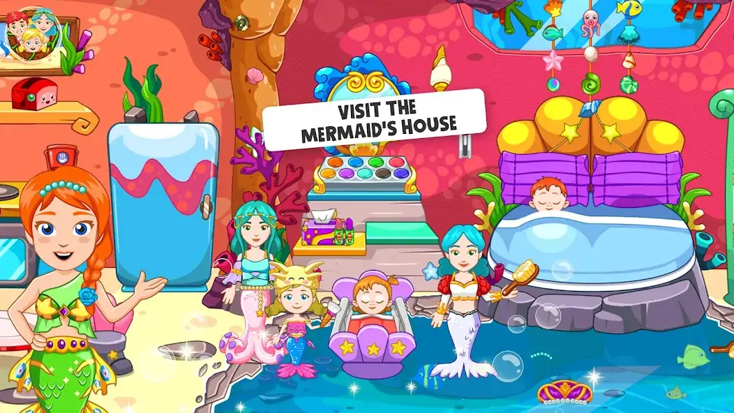 Download Wonderland: My Little Mermaid [MOD, Unlimited money] + Hack [MOD, Menu] for Android