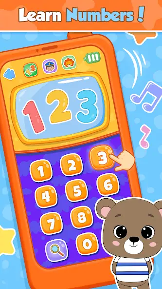 Download Toy Phone Baby Learning games [MOD, Unlimited coins] + Hack [MOD, Menu] for Android