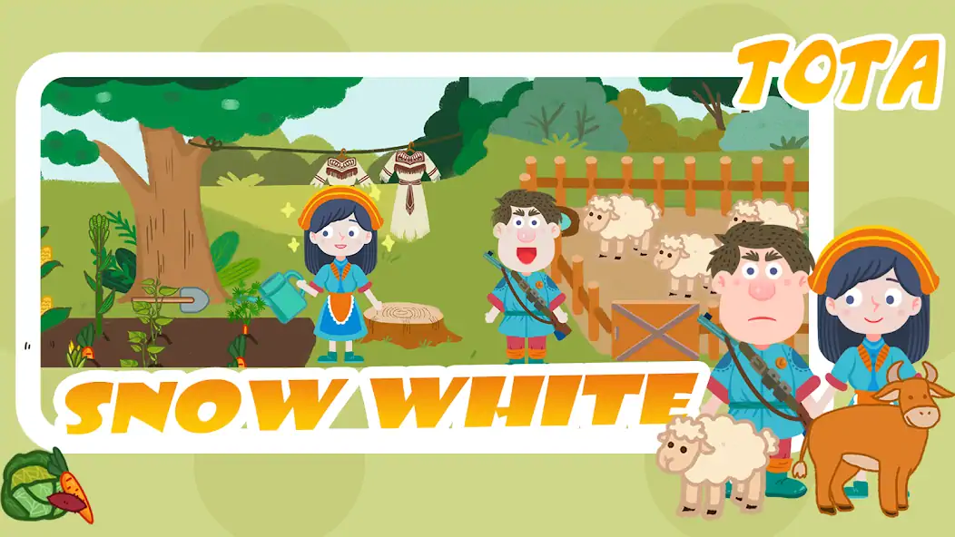 Download Tota Fairy Tales-Snow White [MOD, Unlimited money/gems] + Hack [MOD, Menu] for Android