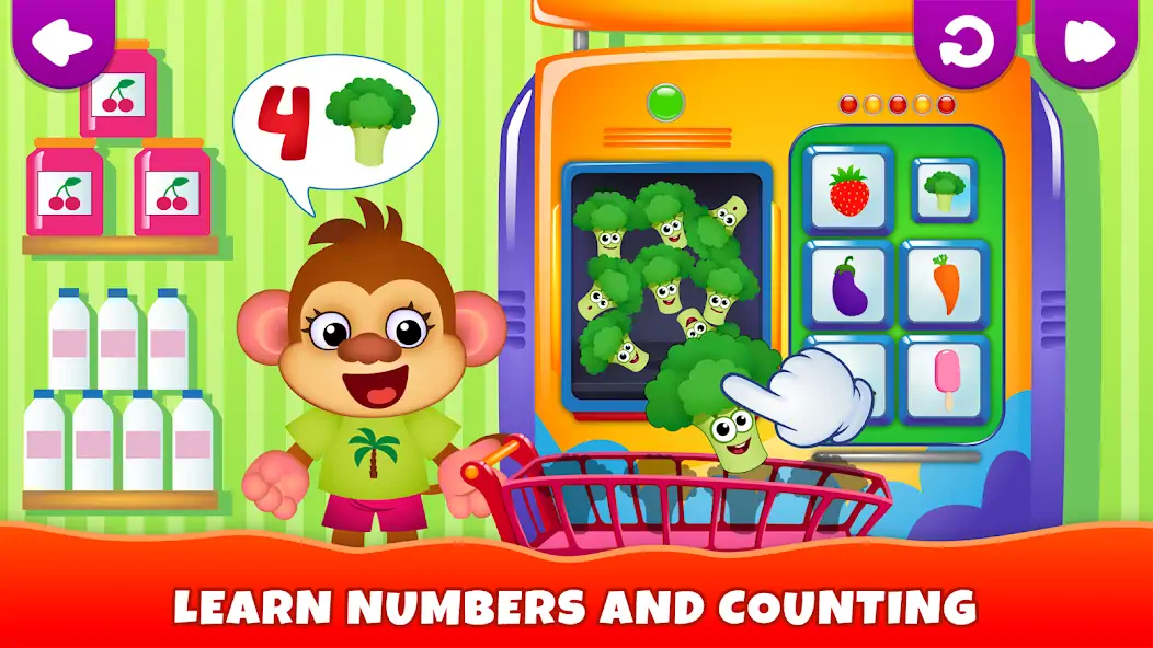 Download Funny Food Kids Learning Games [MOD, Unlimited coins] + Hack [MOD, Menu] for Android
