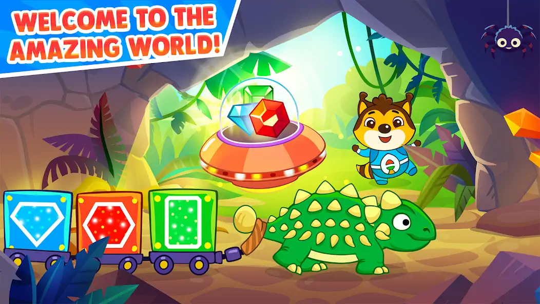 Download Dinosaur games for toddlers [MOD, Unlimited money/gems] + Hack [MOD, Menu] for Android