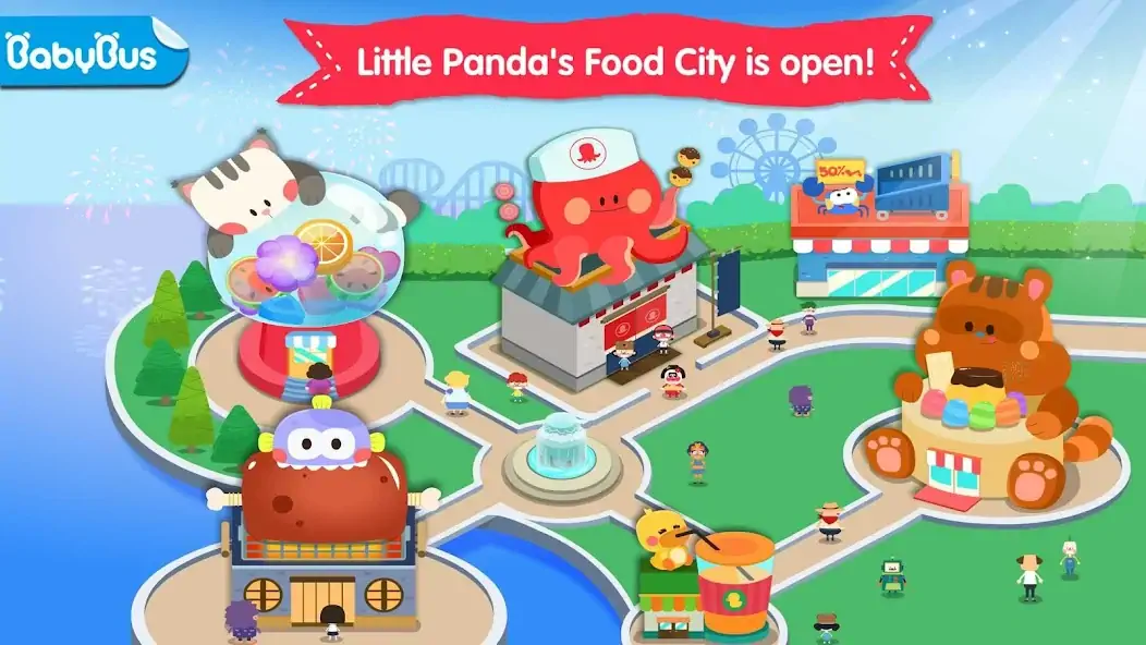 Download Little Panda's Food Cooking [MOD, Unlimited coins] + Hack [MOD, Menu] for Android
