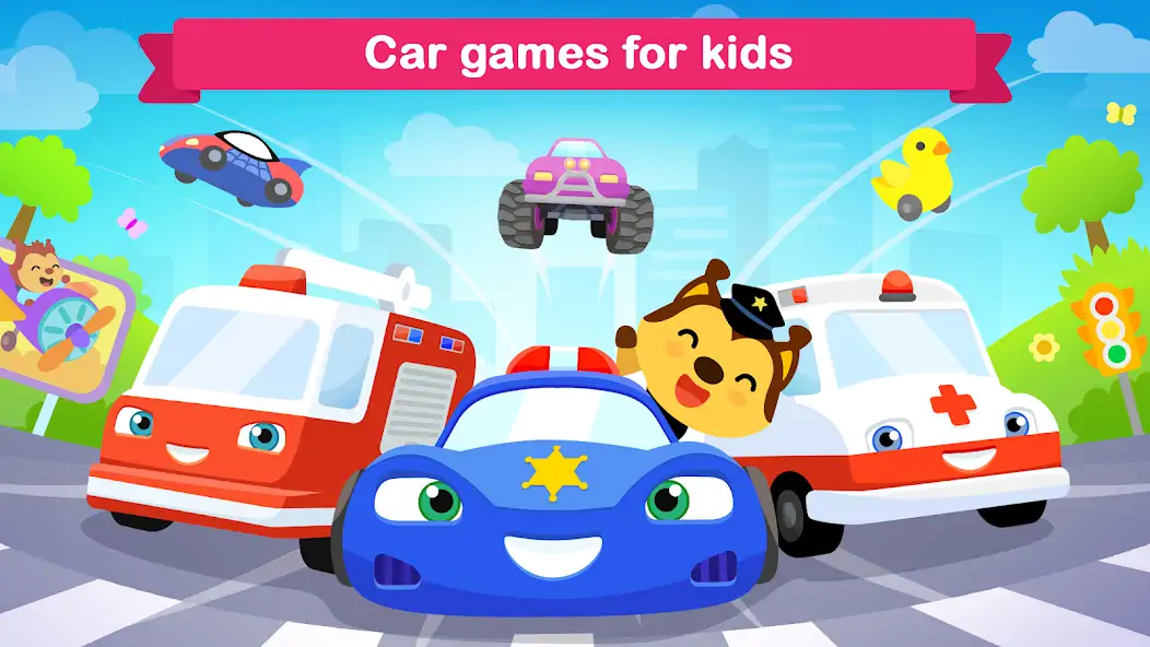 Download Car games for kids & toddler [MOD, Unlimited money/coins] + Hack [MOD, Menu] for Android