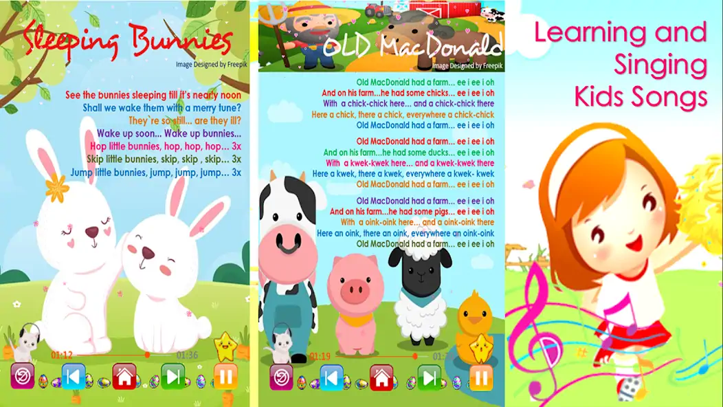 Download Kids Songs - Nursery Rhymes [MOD, Unlimited money] + Hack [MOD, Menu] for Android
