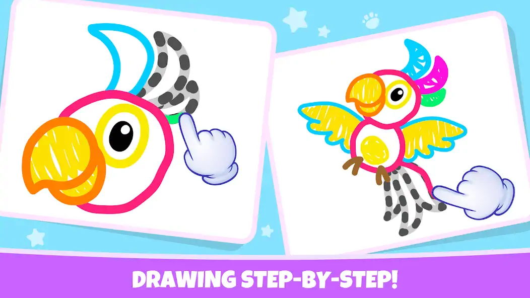 Download Drawing for kids! Toddler draw [MOD, Unlimited money/gems] + Hack [MOD, Menu] for Android