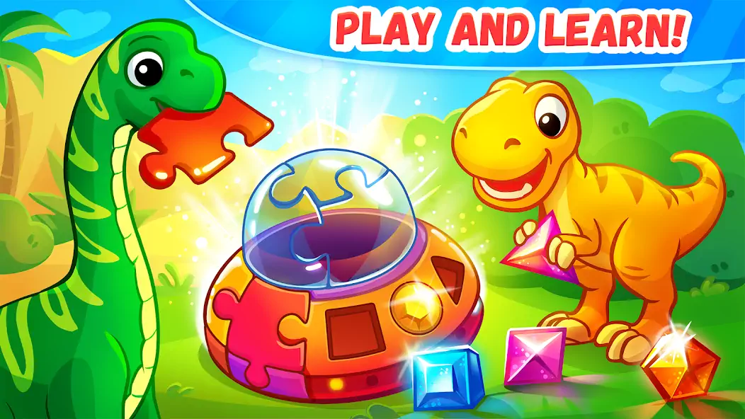 Download Dinosaur games for kids age 2 [MOD, Unlimited money] + Hack [MOD, Menu] for Android