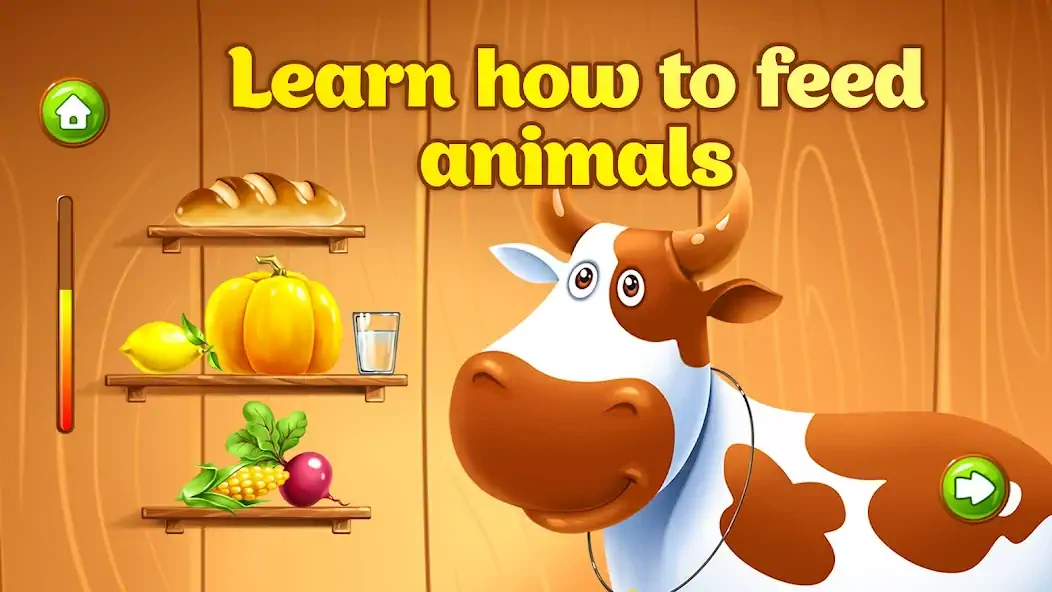 Download Kids Animal Farm Toddler Games [MOD, Unlimited money/coins] + Hack [MOD, Menu] for Android