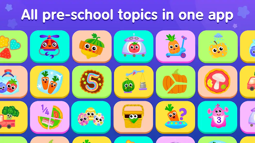 Download Kids Food Games for 2 Year Old [MOD, Unlimited money/coins] + Hack [MOD, Menu] for Android