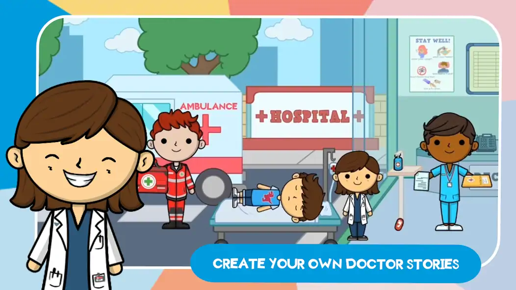 Download Lila's World:Dr Hospital Games [MOD, Unlimited money/coins] + Hack [MOD, Menu] for Android