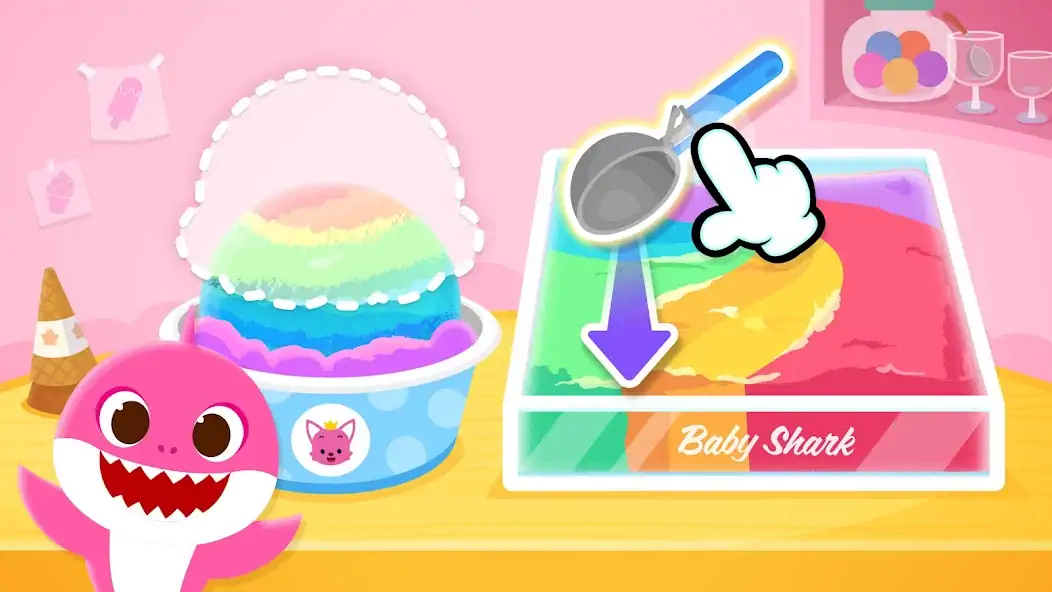 Download Baby Shark’s Dessert Shop [MOD, Unlimited money/gems] + Hack [MOD, Menu] for Android
