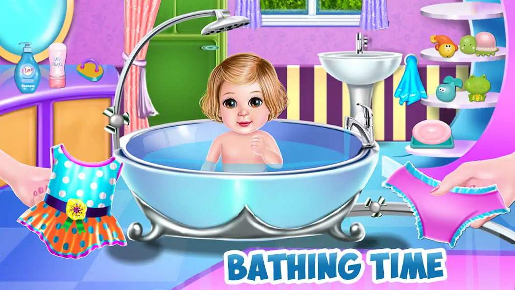 Download Baby Spa Salon [MOD, Unlimited money] + Hack [MOD, Menu] for Android