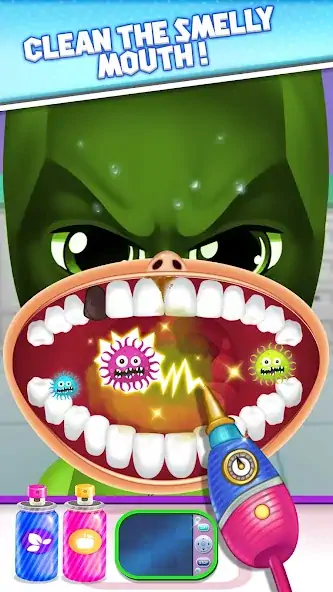 Download Superhero Dentist Doctor Games [MOD, Unlimited coins] + Hack [MOD, Menu] for Android