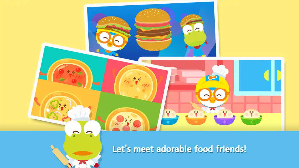 Download Pororo the Delifood [MOD, Unlimited money/gems] + Hack [MOD, Menu] for Android