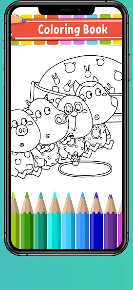 Download Wolfoo Coloring Book 2 [MOD, Unlimited money/gems] + Hack [MOD, Menu] for Android