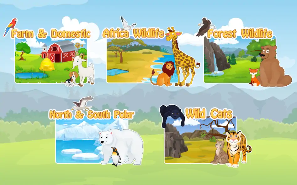 Download Kids Animals [MOD, Unlimited coins] + Hack [MOD, Menu] for Android