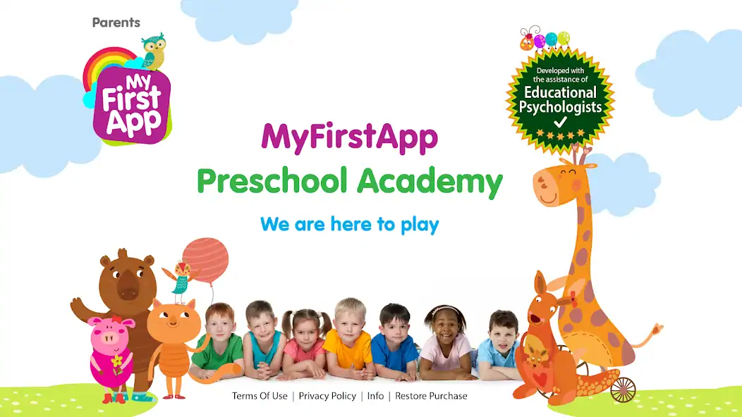 Download MyFirstApp Preschool Academy [MOD, Unlimited money] + Hack [MOD, Menu] for Android