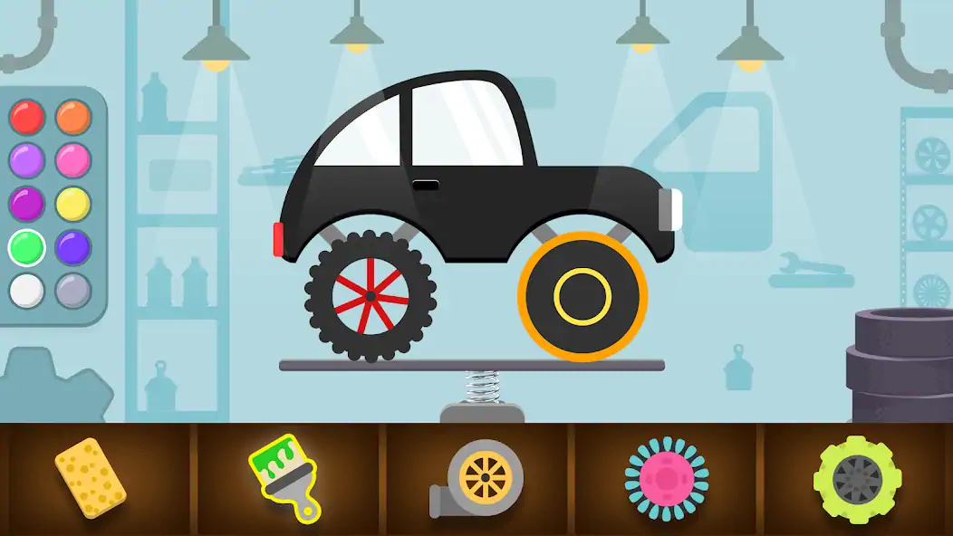 Download Toddler Car Games For Kids 2-5 [MOD, Unlimited coins] + Hack [MOD, Menu] for Android