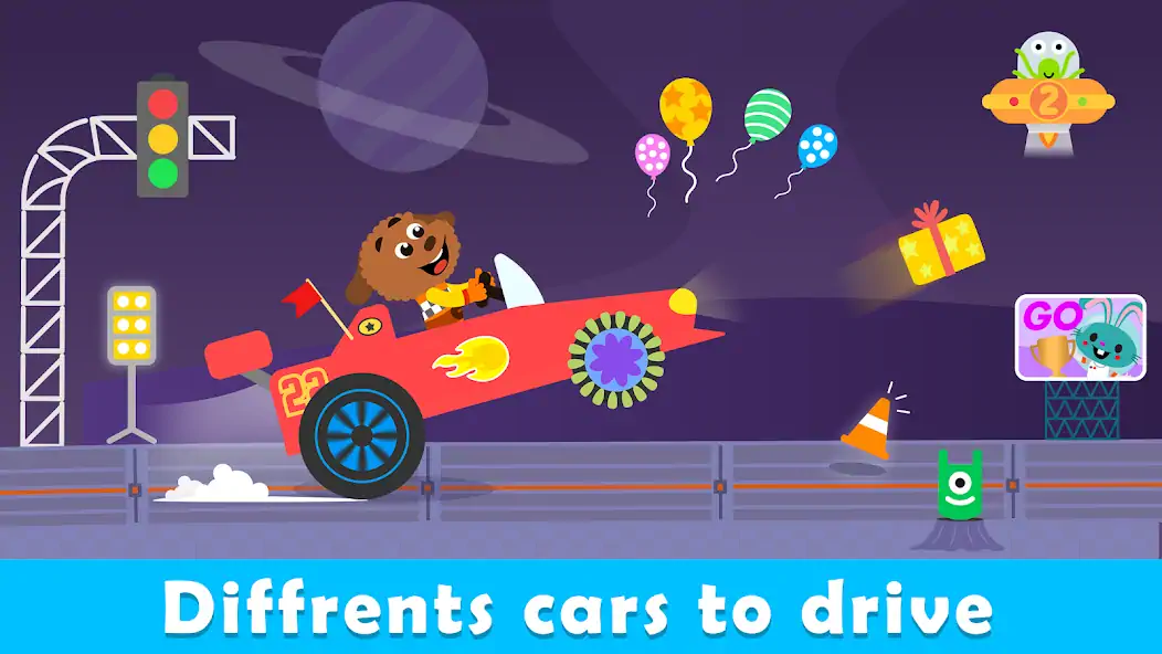 Download Toddler Car Games For Kids 2-5 [MOD, Unlimited coins] + Hack [MOD, Menu] for Android