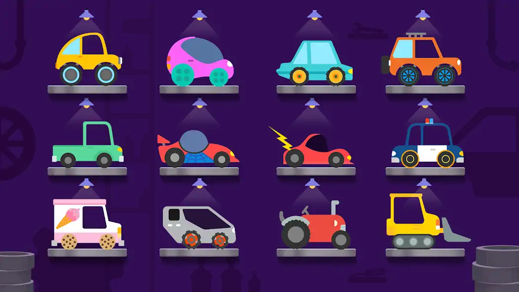 Download Toddler Car Games For Kids 2-5 [MOD, Unlimited coins] + Hack [MOD, Menu] for Android