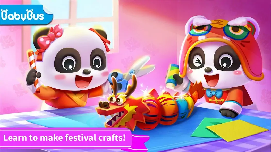 Download Little Panda's Festival Crafts [MOD, Unlimited money/gems] + Hack [MOD, Menu] for Android