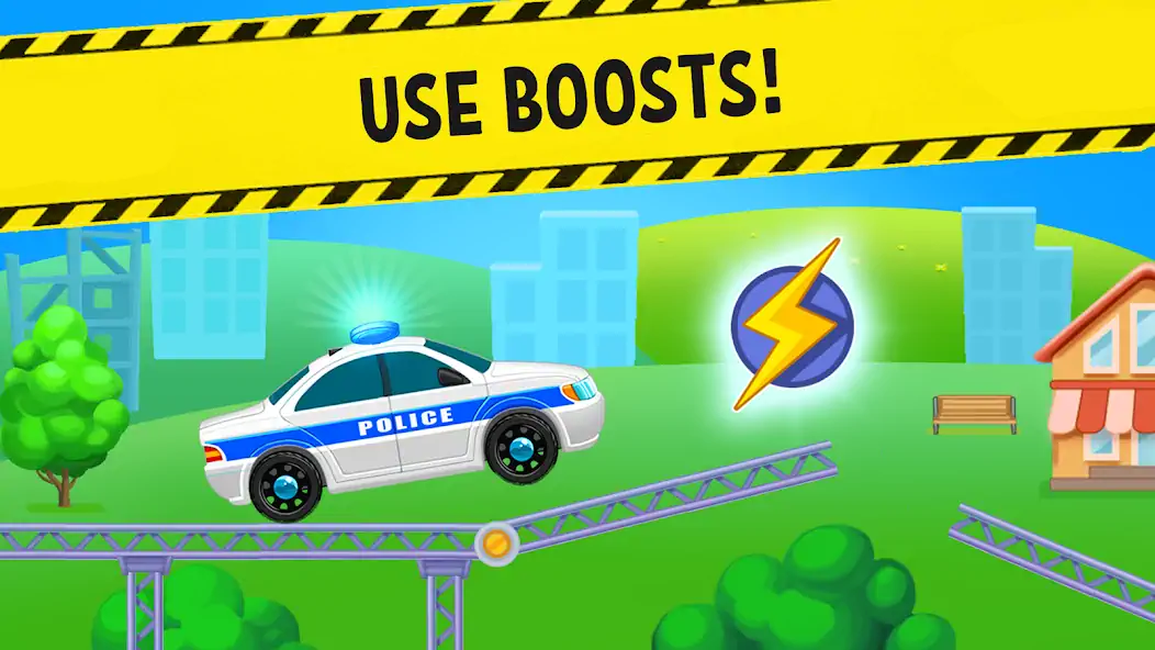 Download Police Car x Kids Racing Games [MOD, Unlimited money] + Hack [MOD, Menu] for Android
