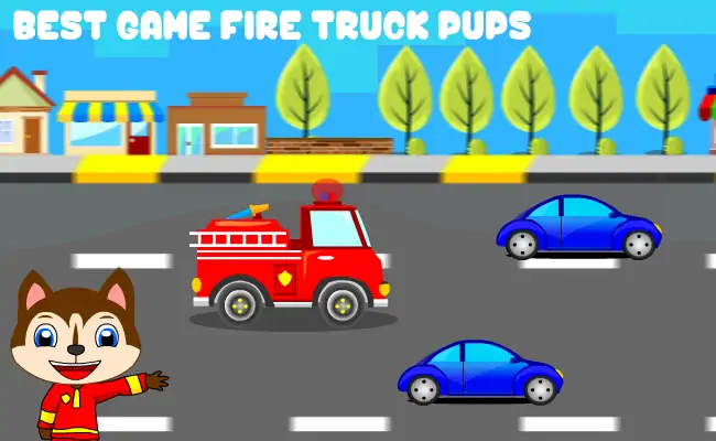 Download Pups Friends Fire Truck Rescue [MOD, Unlimited coins] + Hack [MOD, Menu] for Android