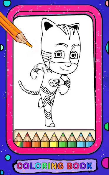 Download Pj Super heroes coloring masks [MOD, Unlimited money/gems] + Hack [MOD, Menu] for Android