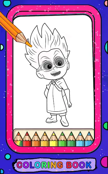 Download Pj Super heroes coloring masks [MOD, Unlimited money/gems] + Hack [MOD, Menu] for Android