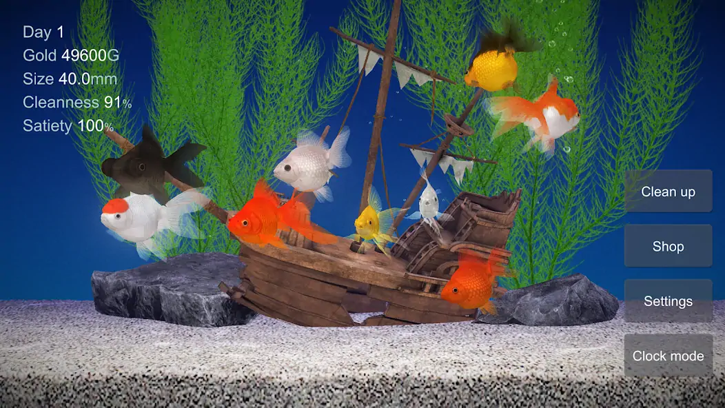 Download Goldfish 3D Relaxing Aquarium [MOD, Unlimited money] + Hack [MOD, Menu] for Android