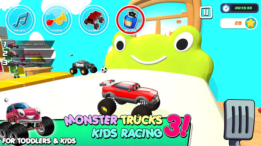 Download Monster Trucks Game for Kids 3 [MOD, Unlimited money/coins] + Hack [MOD, Menu] for Android
