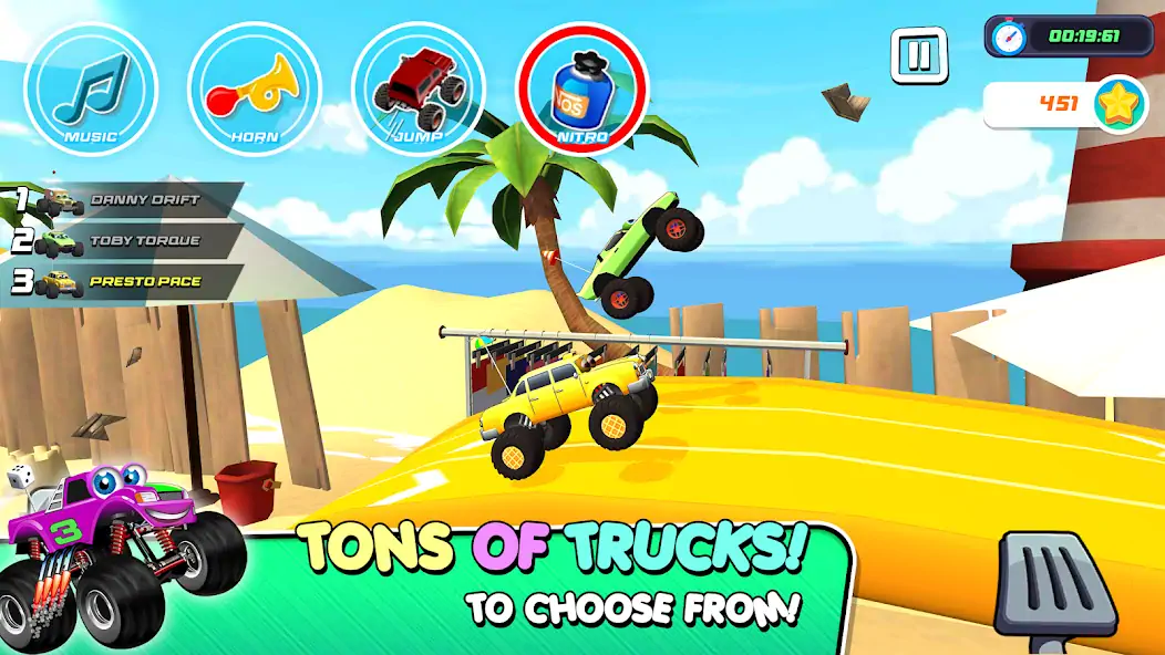 Download Monster Trucks Game for Kids 3 [MOD, Unlimited money/coins] + Hack [MOD, Menu] for Android