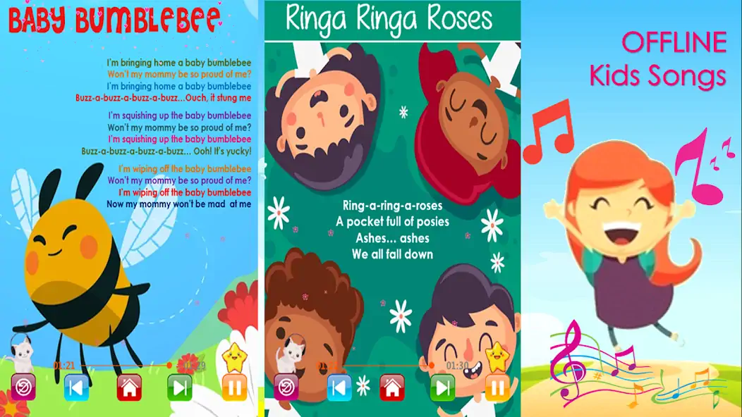 Download Nursery Rhymes - Kids Songs [MOD, Unlimited coins] + Hack [MOD, Menu] for Android