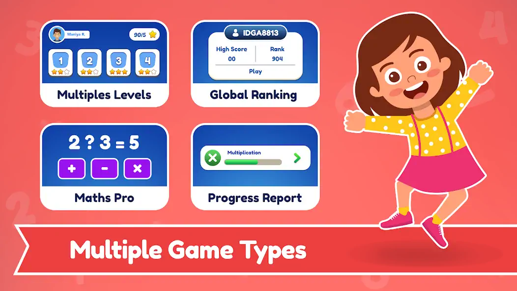 Download Math Games: to Learn Math [MOD, Unlimited money] + Hack [MOD, Menu] for Android