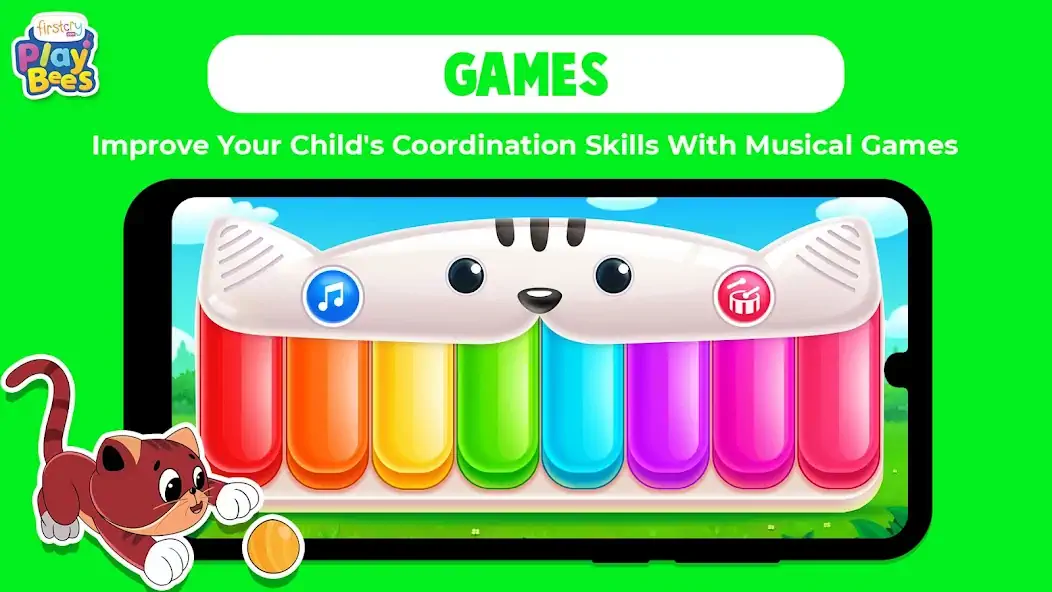 Download FirstCry PlayBees - Kids Games [MOD, Unlimited money/gems] + Hack [MOD, Menu] for Android