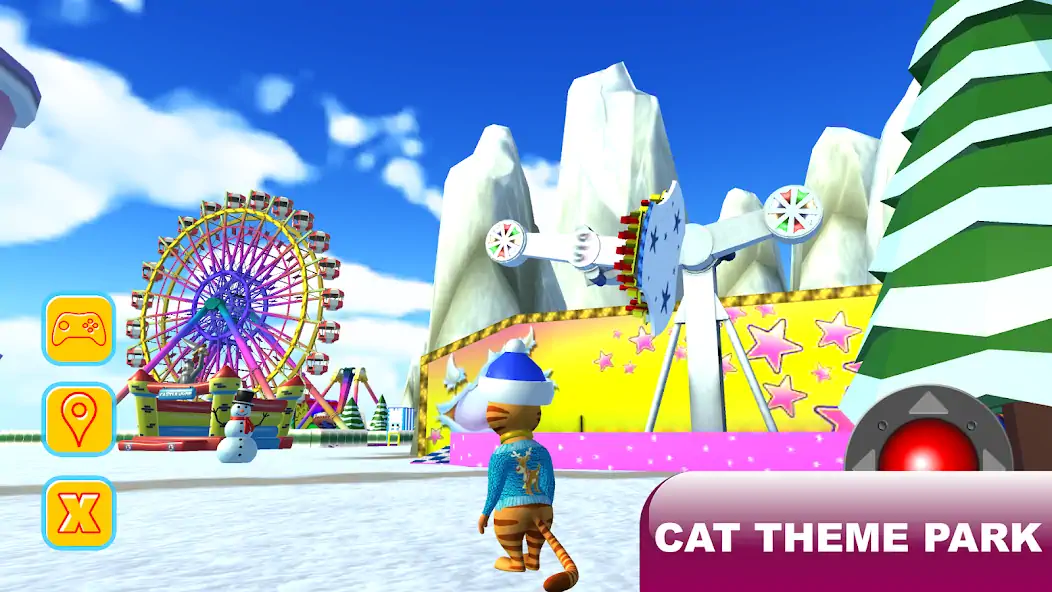 Download Cat Theme & Amusement Ice Park [MOD, Unlimited money/gems] + Hack [MOD, Menu] for Android