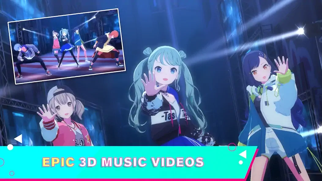 Download HATSUNE MIKU: COLORFUL STAGE! [MOD, Unlimited money] + Hack [MOD, Menu] for Android