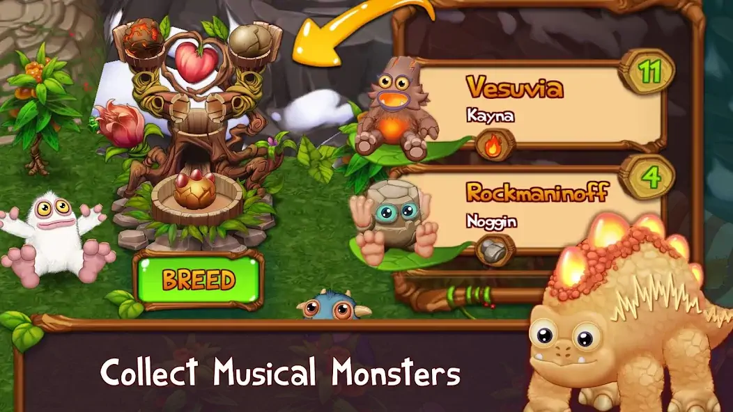 Download Singing Monsters: Dawn of Fire [MOD, Unlimited money/coins] + Hack [MOD, Menu] for Android