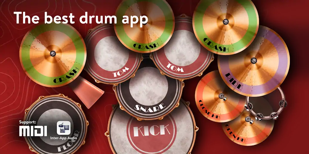 Download Classic Drum: electronic drums [MOD, Unlimited money/gems] + Hack [MOD, Menu] for Android